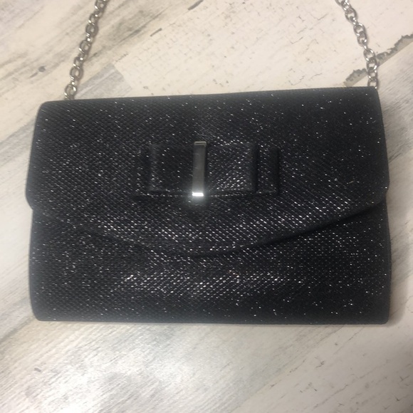 Gunnar Sax Jessica McClintock Sparkle Bow Purse - Picture 2 of 9